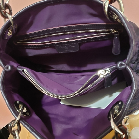 6️⃣5️⃣0️⃣Auth Lock Medium tote nylon cannage - Picture 15 of 15